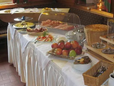 Essen in der Pension oder in der Nähe