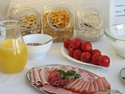 Essen im Bed & Breakfast oder in der Nähe