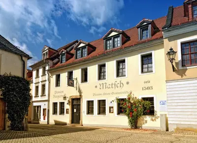 Das Gebäude in dem sich das Hotel befindet