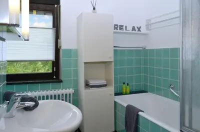 Ein Badezimmer in der Unterkunft 3 Sterne Ferienwohnungen Wachter