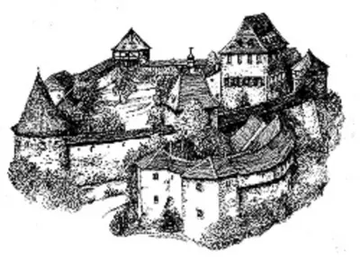 Grundriss der Unterkunft Gasthof Zur Burg
