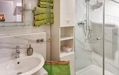 Ein Badezimmer in der Unterkunft Beautiful Apartment In Heinersreuth