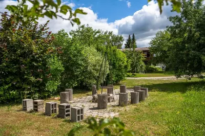 Ein Garten an der Unterkunft Ferienwohnung Haus Inge