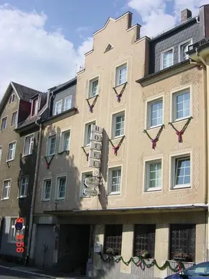 Das Gebäude in dem sich das Hotel befindet