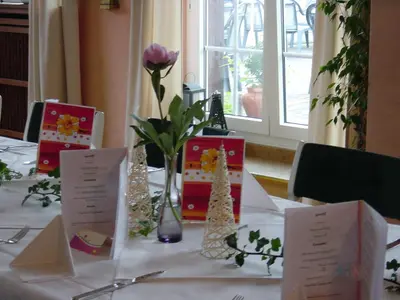 Getränke in der Unterkunft Hotel Schmidt
