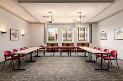 Der Geschäftsbereich oder Konferenzraum in der Unterkunft Amedia Weiden, Trademark Collection by Wyndham