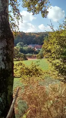 Naturlandschaft in der Nähe der Ferienwohnung