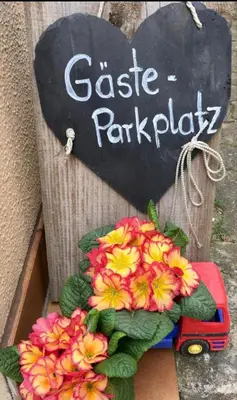 Grundriss der Unterkunft Apartment mit Gartenblick