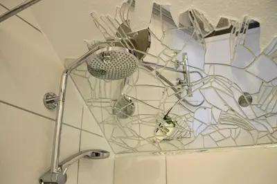 Ein Badezimmer in der Unterkunft Apartment Götterdämmerung
