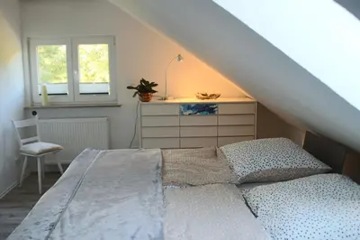 Ein Bett oder Betten in einem Zimmer der Unterkunft Apartment Götterdämmerung