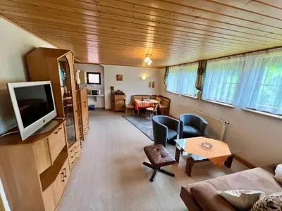 TV/Unterhaltungsangebot in der Unterkunft Ferienwohnung Karlsruh