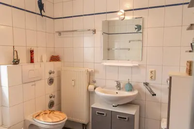 Ein Badezimmer in der Unterkunft Ferienwohnung Werner