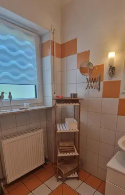 Ein Badezimmer in der Unterkunft Ferienwohnung Sendelbeck