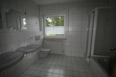 Ein Badezimmer in der Unterkunft Haus Cäcilia
