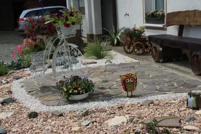 Ein Garten an der Unterkunft Ferienwohnung Jessica