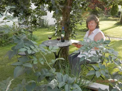 Ein Garten an der Unterkunft Ferienwohnungen Haus Waltraud