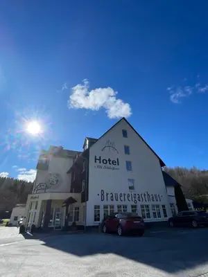 Das Gebäude in dem sich das Hotel befindet