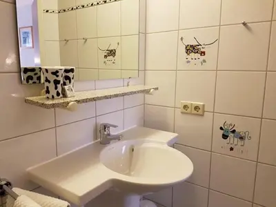 Ein Badezimmer in der Unterkunft Gasthof Pension Walther