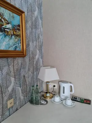 Kaffee-/Teezubehör in der Unterkunft Ambiente Hotel garni