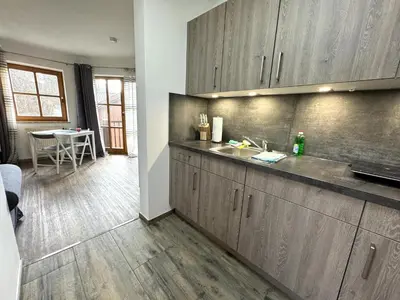 Küche/Küchenzeile in der Unterkunft Luxuriöse Ferienwohnung 