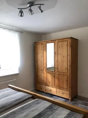 Ein Bett oder Betten in einem Zimmer der Unterkunft Am Dürrenbachtal