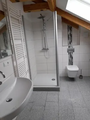 Ein Badezimmer in der Unterkunft Haus Lehenthaler