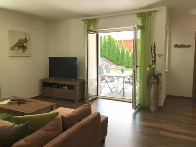 TV/Unterhaltungsangebot in der Unterkunft Appartementhaus Angelika