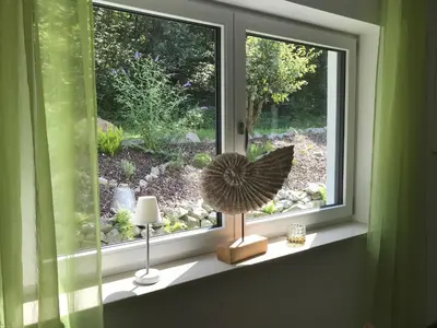 Ein Garten an der Unterkunft Appartementhaus Angelika