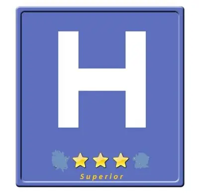 Ein Zertifikat, Auszeichnung, Logo oder anderes Dokument, das in der Unterkunft Hausner`s Hotel- Studio Apartments ausgestellt ist