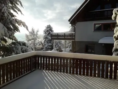 Haus Oberwiesenthal im Winter