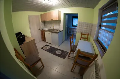 Küche/Küchenzeile in der Unterkunft Ferienhaus Familie Lorenz