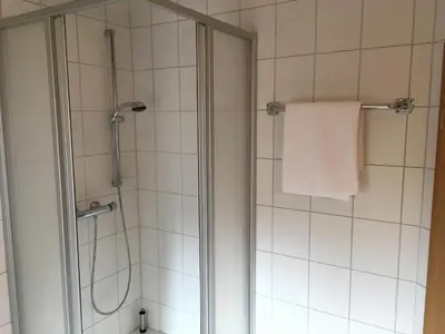 Ein Badezimmer in der Unterkunft Alter Pfarrhof