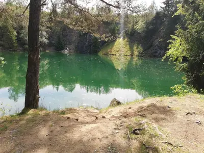 Naturlandschaft in der Nähe der Ferienwohnung