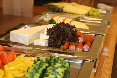 Essen im Hotel oder in der Nähe