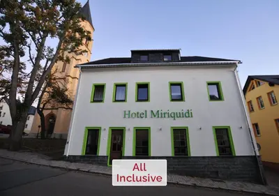 Das Gebäude in dem sich das Hotel befindet