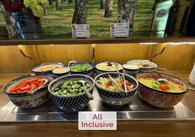 Essen im Hotel oder in der Nähe