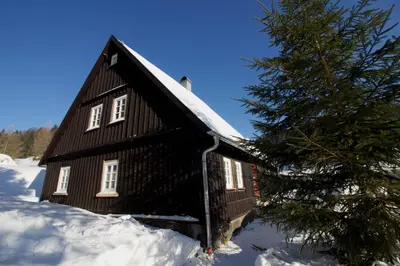 Ferienhaus Anno Dazumal, wie zu Opa`s Zeiten im Winter