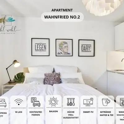 Sali Homes - Wahnfried No 2 City Apartment Balcony