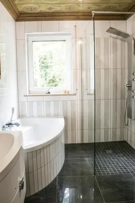 Ein Badezimmer in der Unterkunft Friedrichsruh