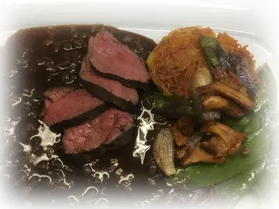 Essen in der Pension oder in der Nähe