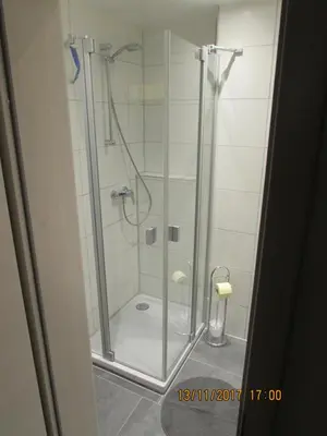 Ein Badezimmer in der Unterkunft Ferienwohnung Fröhlich