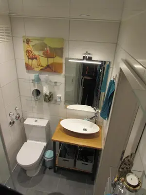 Ein Badezimmer in der Unterkunft Ferienwohnung Fröhlich