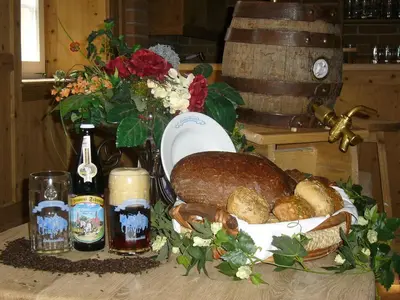 Essen in der Pension oder in der Nähe