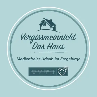 Ein Zertifikat, Auszeichnung, Logo oder anderes Dokument, das in der Unterkunft Vergissmeinnicht - Das Haus ausgestellt ist
