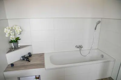 Ein Badezimmer in der Unterkunft Landgasthof Benjamin