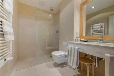 Ein Badezimmer in der Unterkunft Villa Sternkopf Suiten Rittersgrün