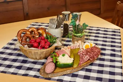 Essen im Hotel oder in der Nähe