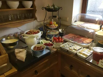 Essen in der Pension oder in der Nähe