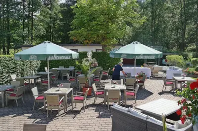 Ein Garten an der Unterkunft Hotel Vogtland