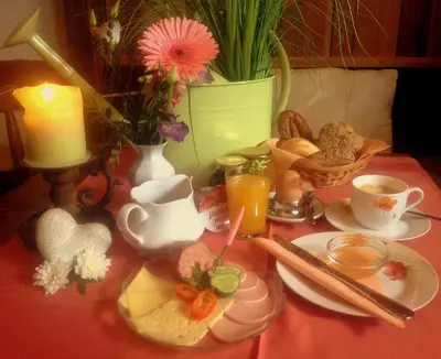 Essen in der Pension oder in der Nähe